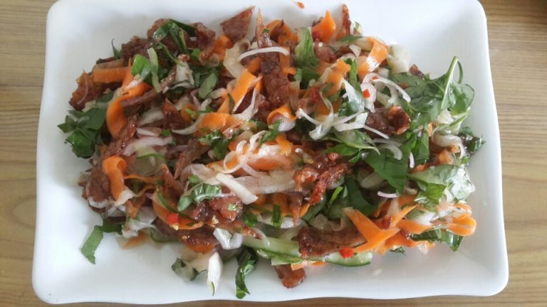 Làm gỏi khô tôm tích độc nhất vô nhị